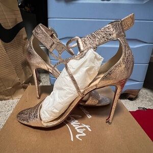 Christian Louboutin Women's Rose Gold Heels